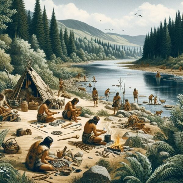 ¿Cómo era la tecnología en el Mesolítico?