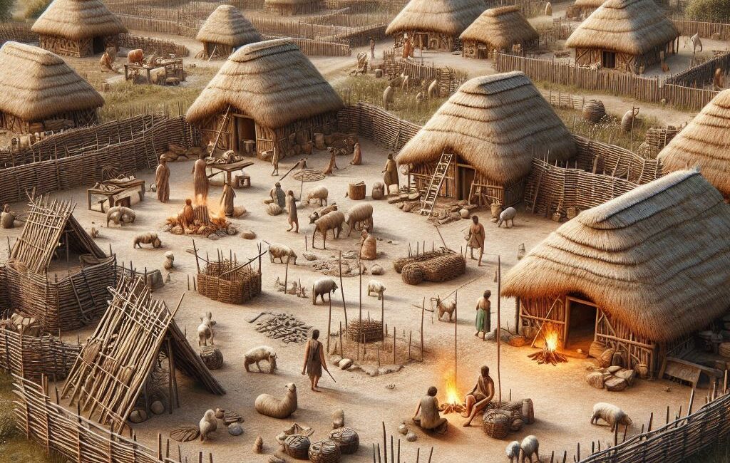 Cómo eran las aldeas en el Neolítico