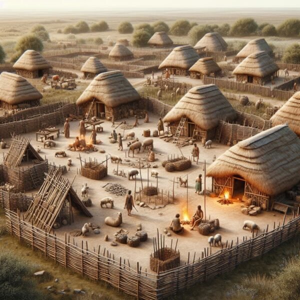 ¿Cómo eran las aldeas en el Neolítico? Resumen fácil