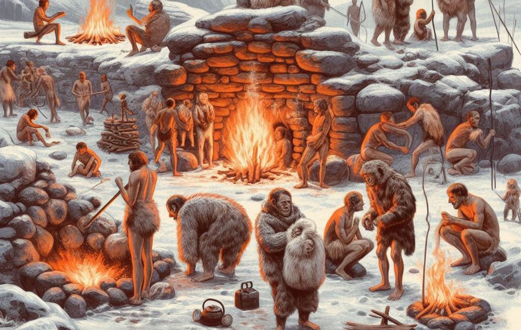 Cómo se calentaban los humanos en la Prehistoria