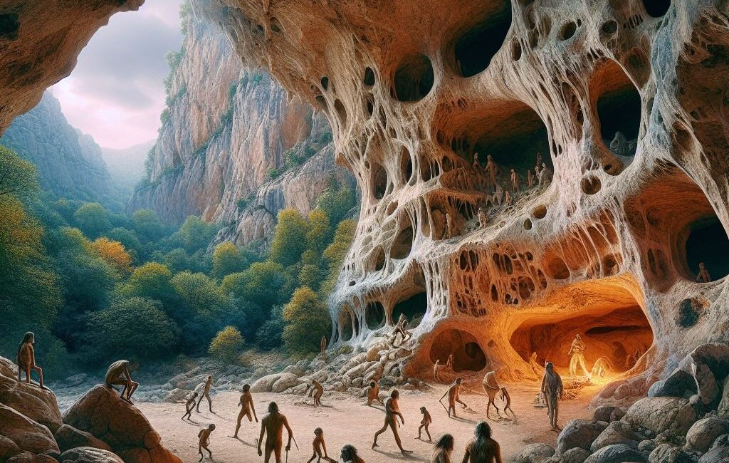 Cómo se llaman las cuevas que habitó el hombre primitivo en España