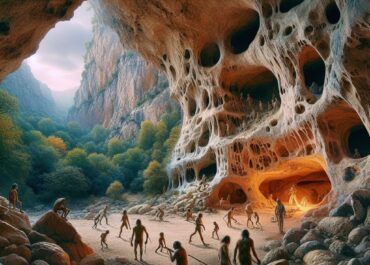 ¿Cómo se llaman las cuevas que habitó el hombre primitivo en España?