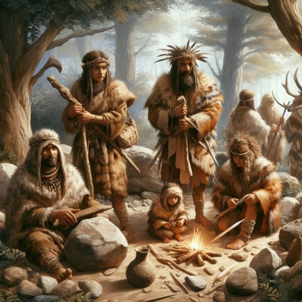 ¿Cómo se vestían en el periodo neolítico?