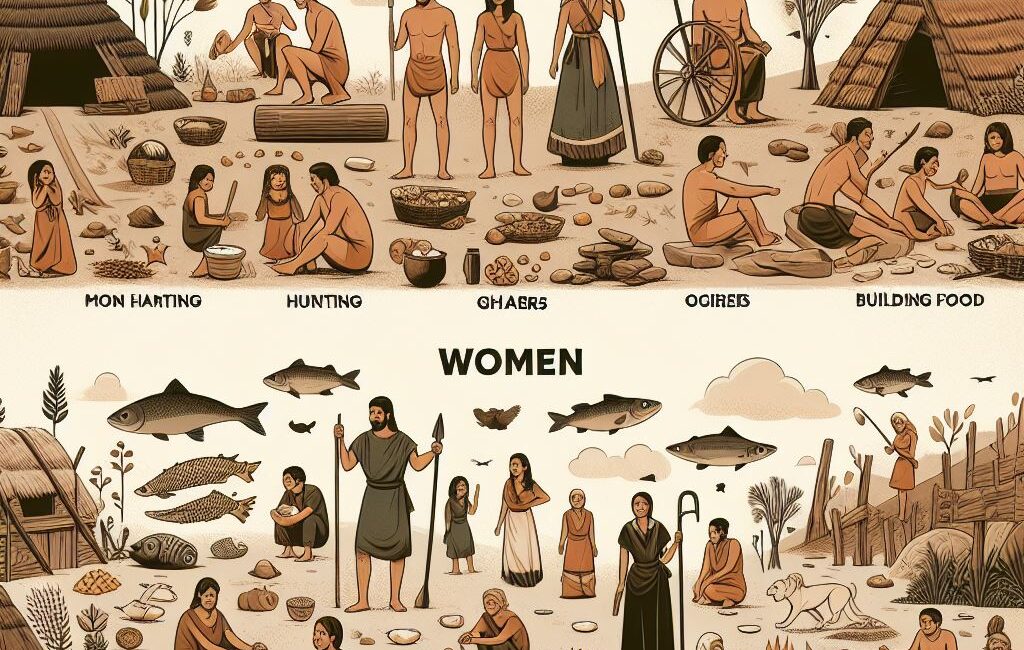 Cómo vivían los hombres y las mujeres en la época primitiva