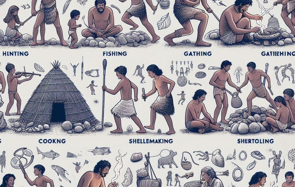 Cómo vivían los hombres y mujeres en la prehistoria