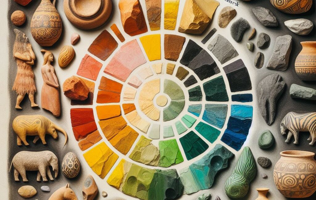 Cuál es el color más usado en el arte rupestre