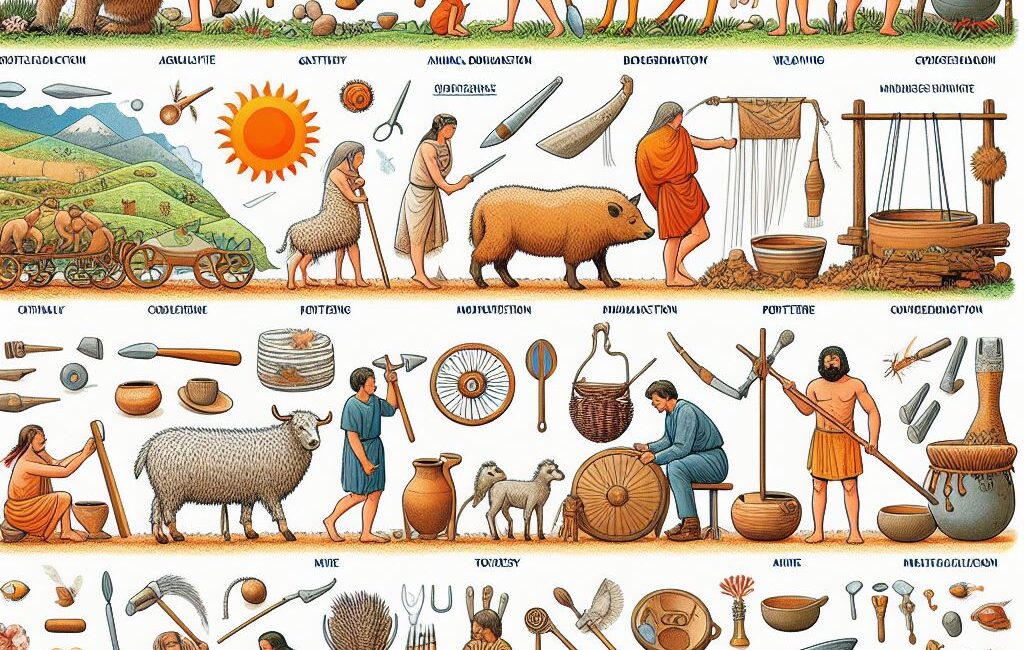 Cuáles fueron los inventos más importantes del periodo neolítico