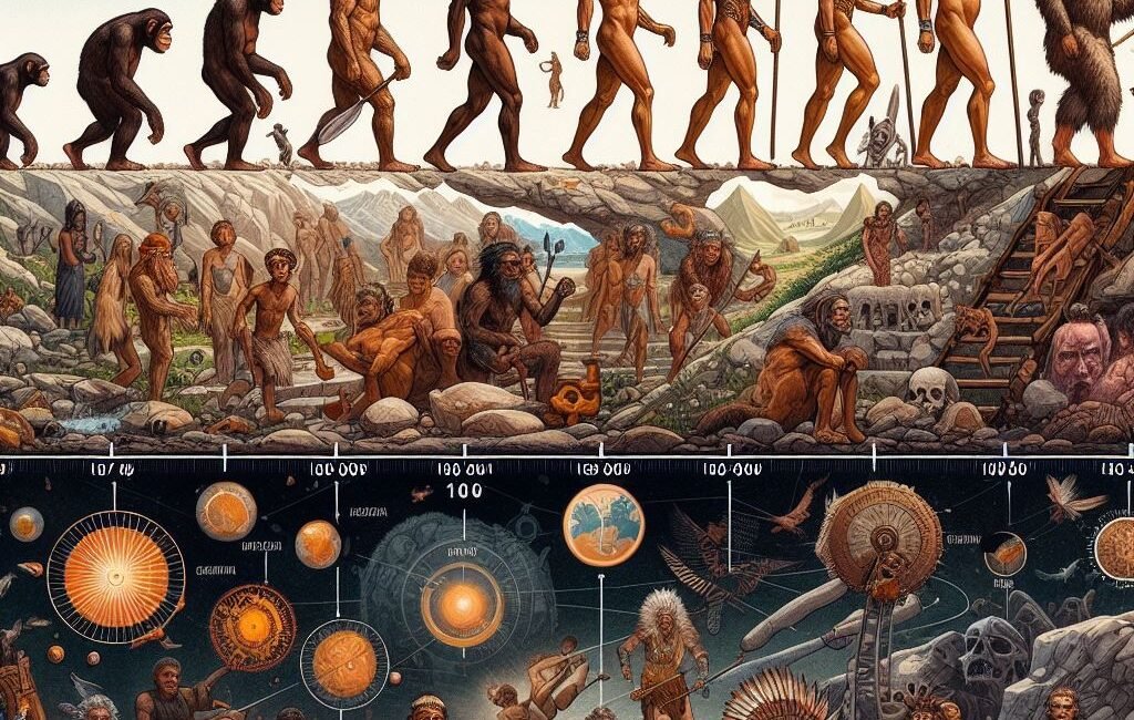 ¿Cuáles son las 4 etapas de la Prehistoria?