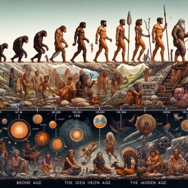 ¿Cuáles son las 4 etapas de la Prehistoria?
