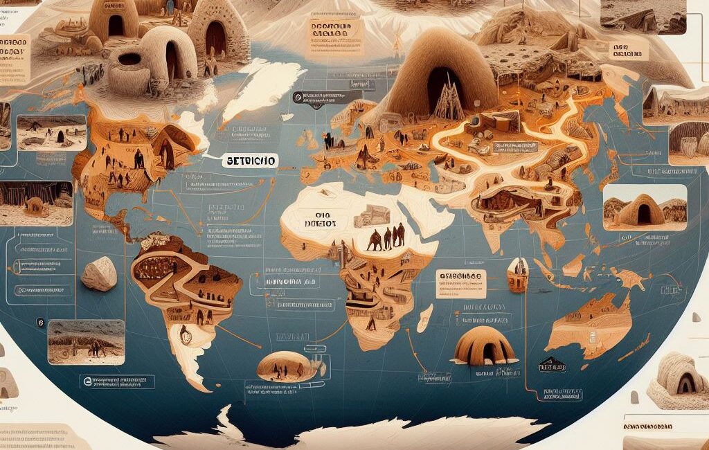 Dónde vivían los seres humanos en el neolítico