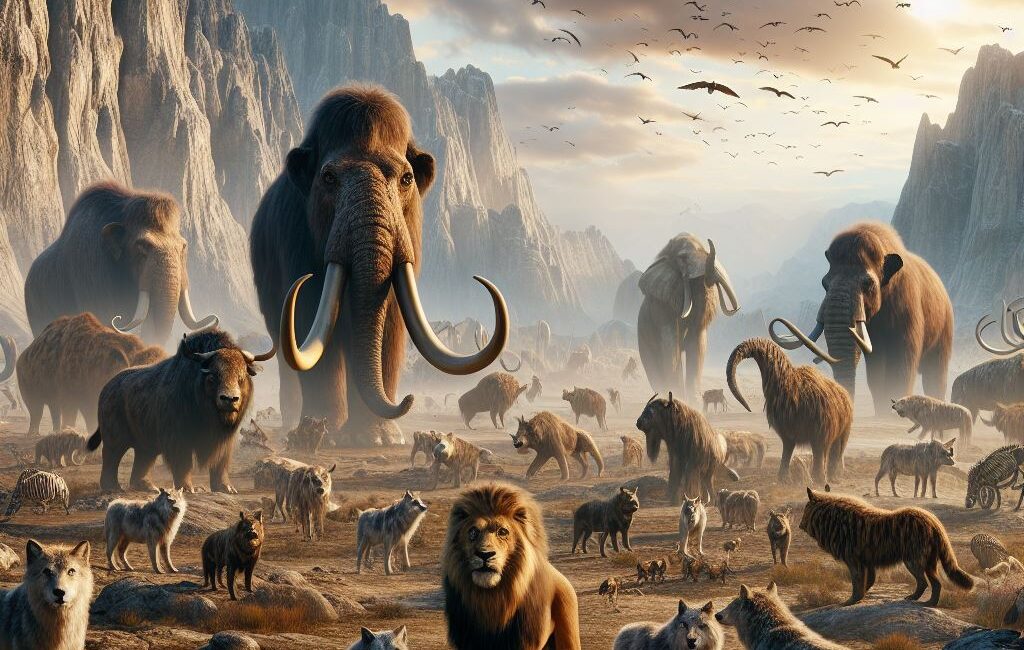 Qué animales había en el Paleolítico