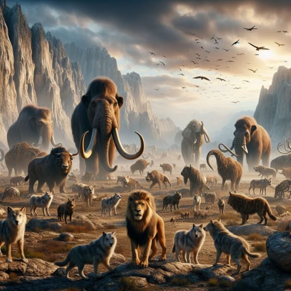 ¿Qué animales había en el Paleolítico?