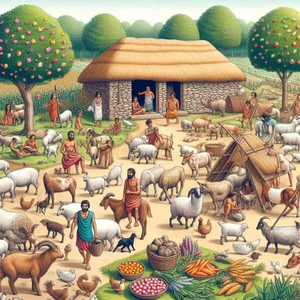 ¿Qué animales se criaban en el Neolítico?