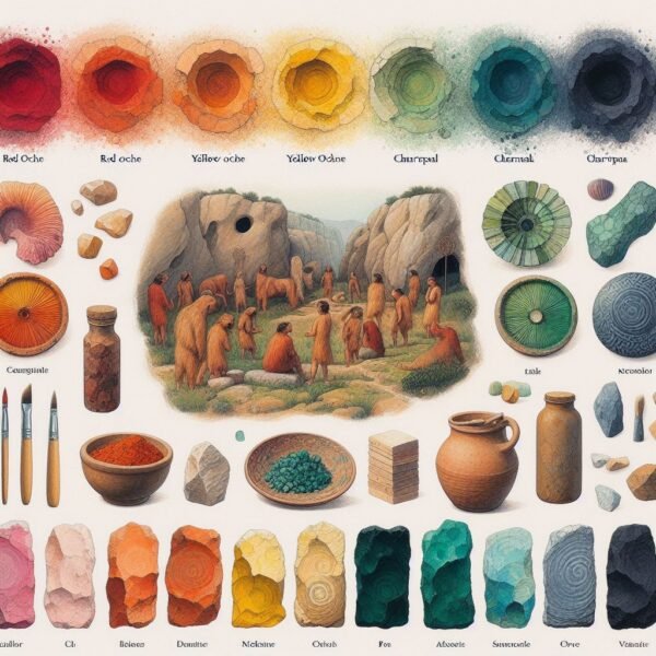 ¿Qué colores se usaban en el Neolítico?