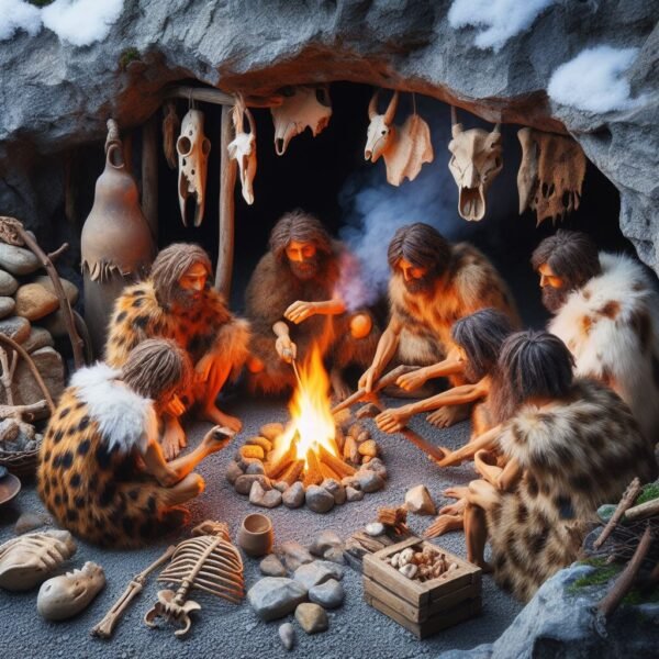¿Qué costumbres tenían las personas durante el Paleolítico?