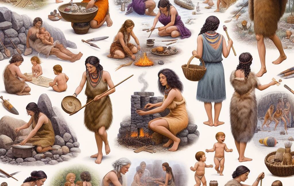 Qué hacían las mujeres en el Paleolítico