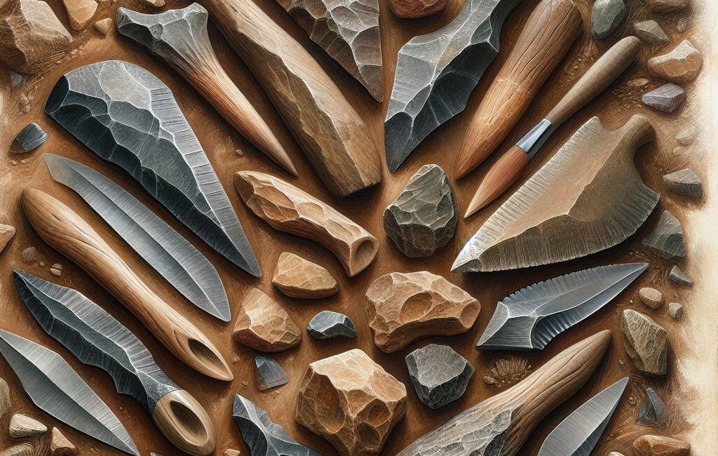 Qué herramientas utilizaban en el Paleolítico inferior