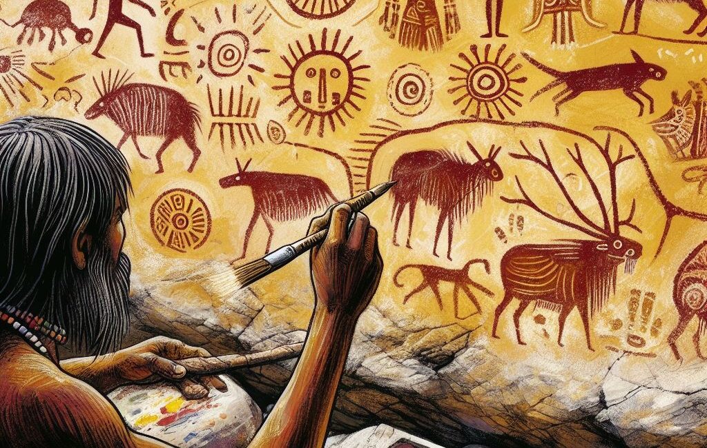 Qué materiales utilizaban para pintar en la Prehistoria